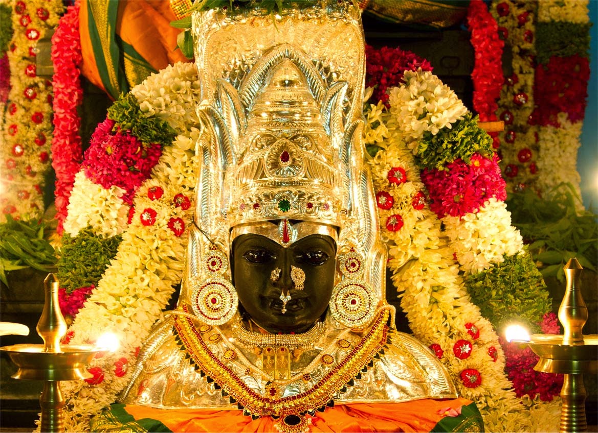 Stone Studded Devi Kanyakumari Face